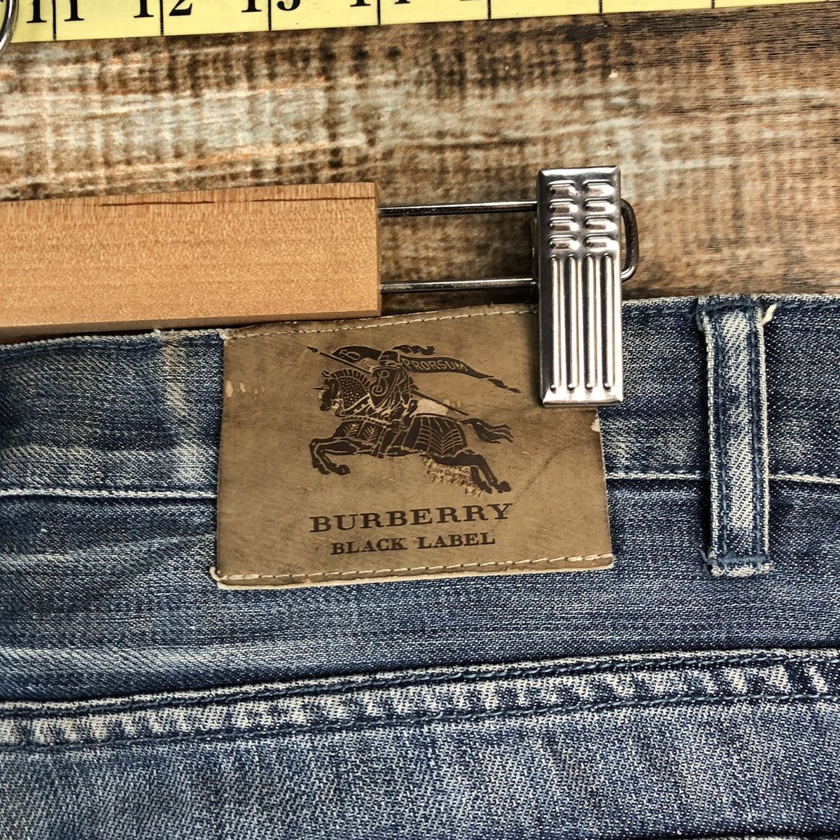 Burberry DLL Burberry Blue Distressed Denim Pants #C252 Size US 29 - 20 Thumbnail