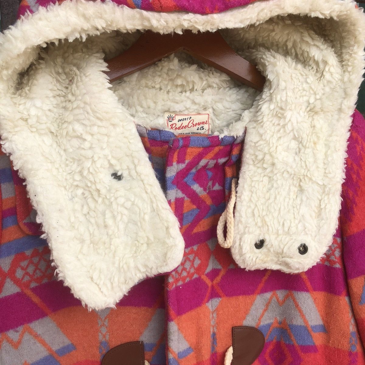 Japanese Brand Rodeo Crown Multicolour Parka Hodie Size XS / US 0-2 / IT 36-38 - 7 Thumbnail