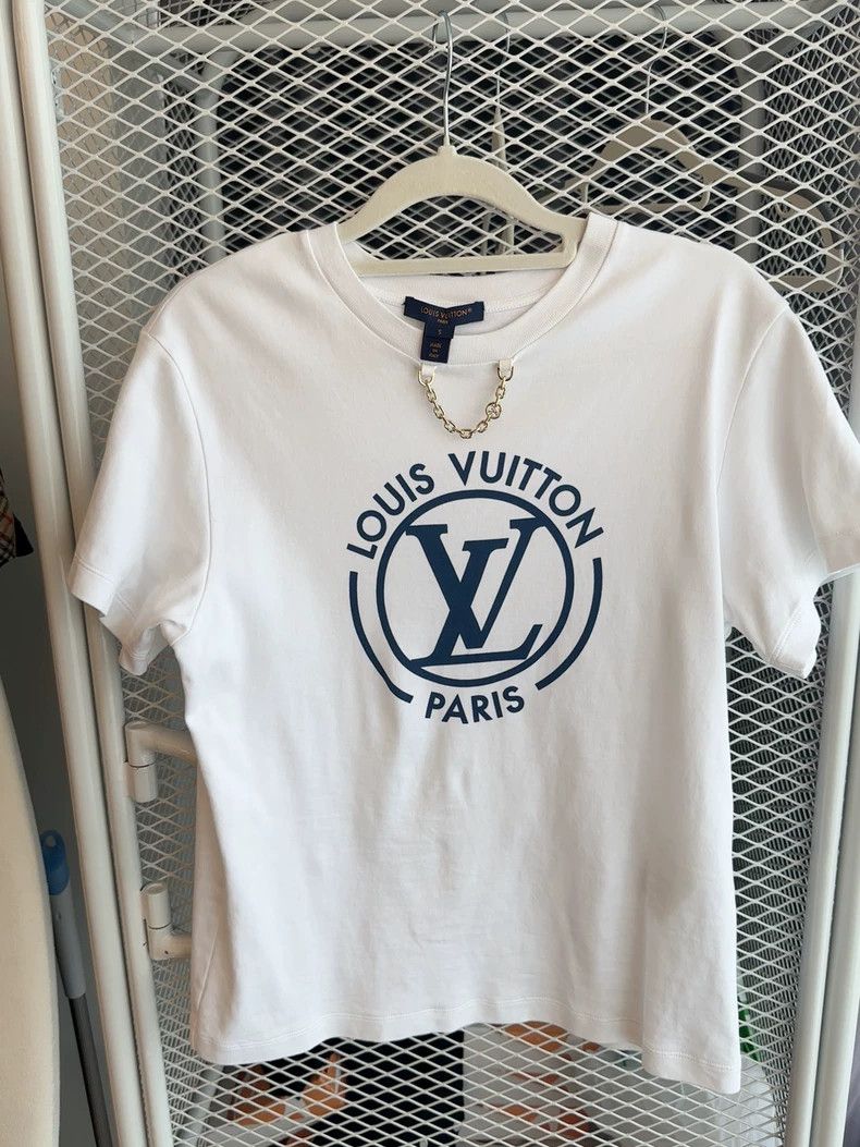 Louis Vuitton louis vuitton Classic White Short Sleeve Size US S / EU 44-46 / 1 - 1 Thumbnail