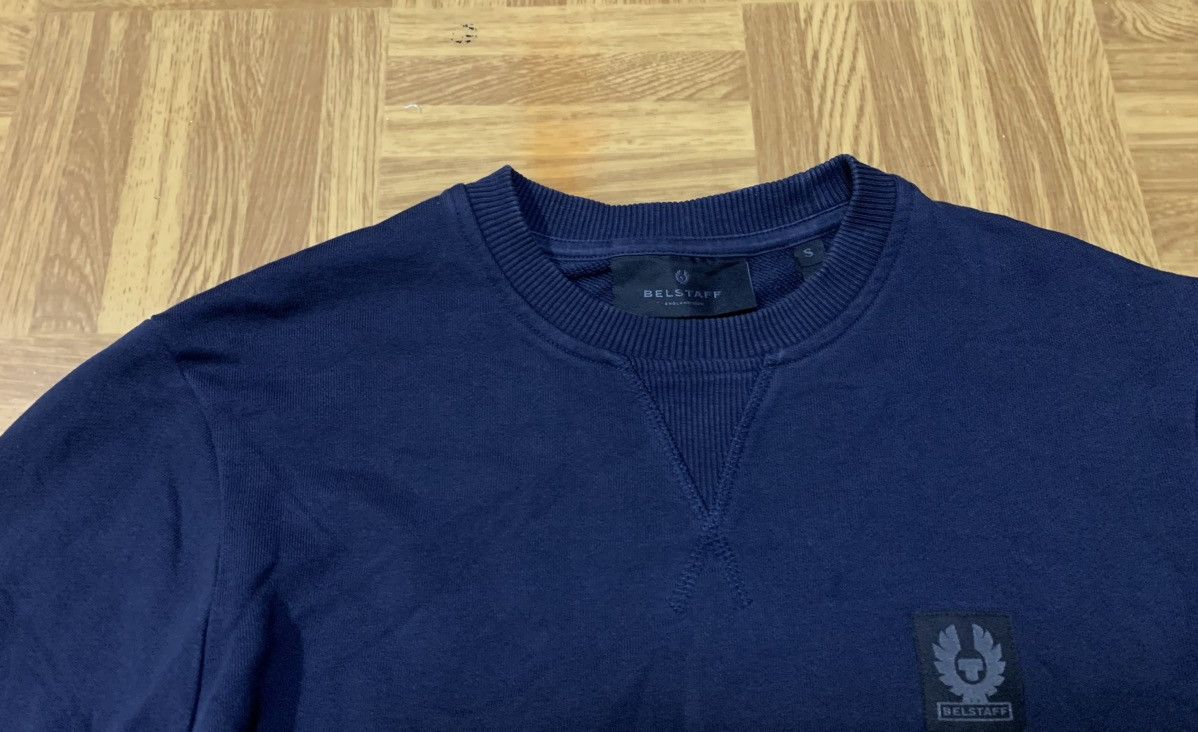 Belstaff Belstaff Sweatshirt Pullover Navy Blue Size S Size US S / EU 44-46 / 1 - 7 Thumbnail