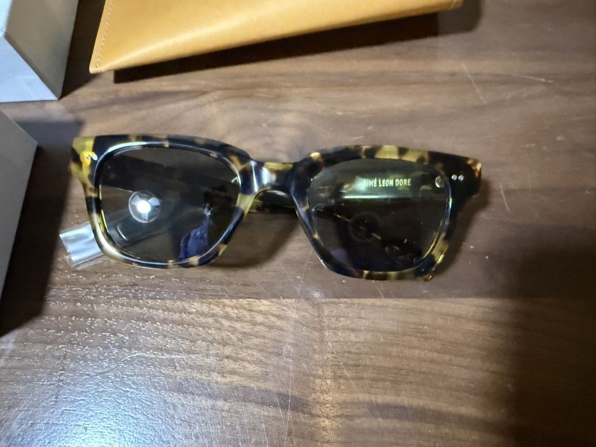 Aime Leon Dore Aime Leon Dore ALD Gallo Polarized Sunglasses Tortoise shell Size ONE SIZE - 3 Thumbnail