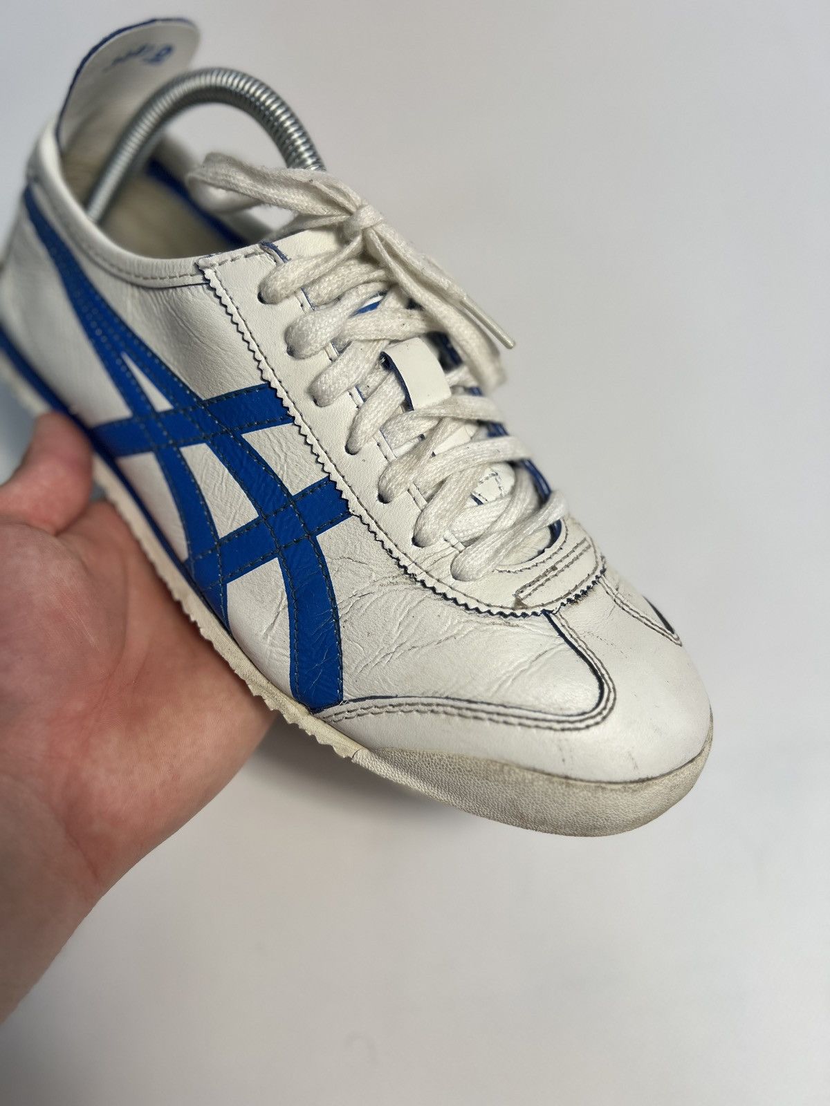 Asics × Japanese Brand × Onitsuka Tiger Vintage ASICS Tiger Onitsuka Leather Sneakers Size US 8 / EU 41 - 9 Thumbnail