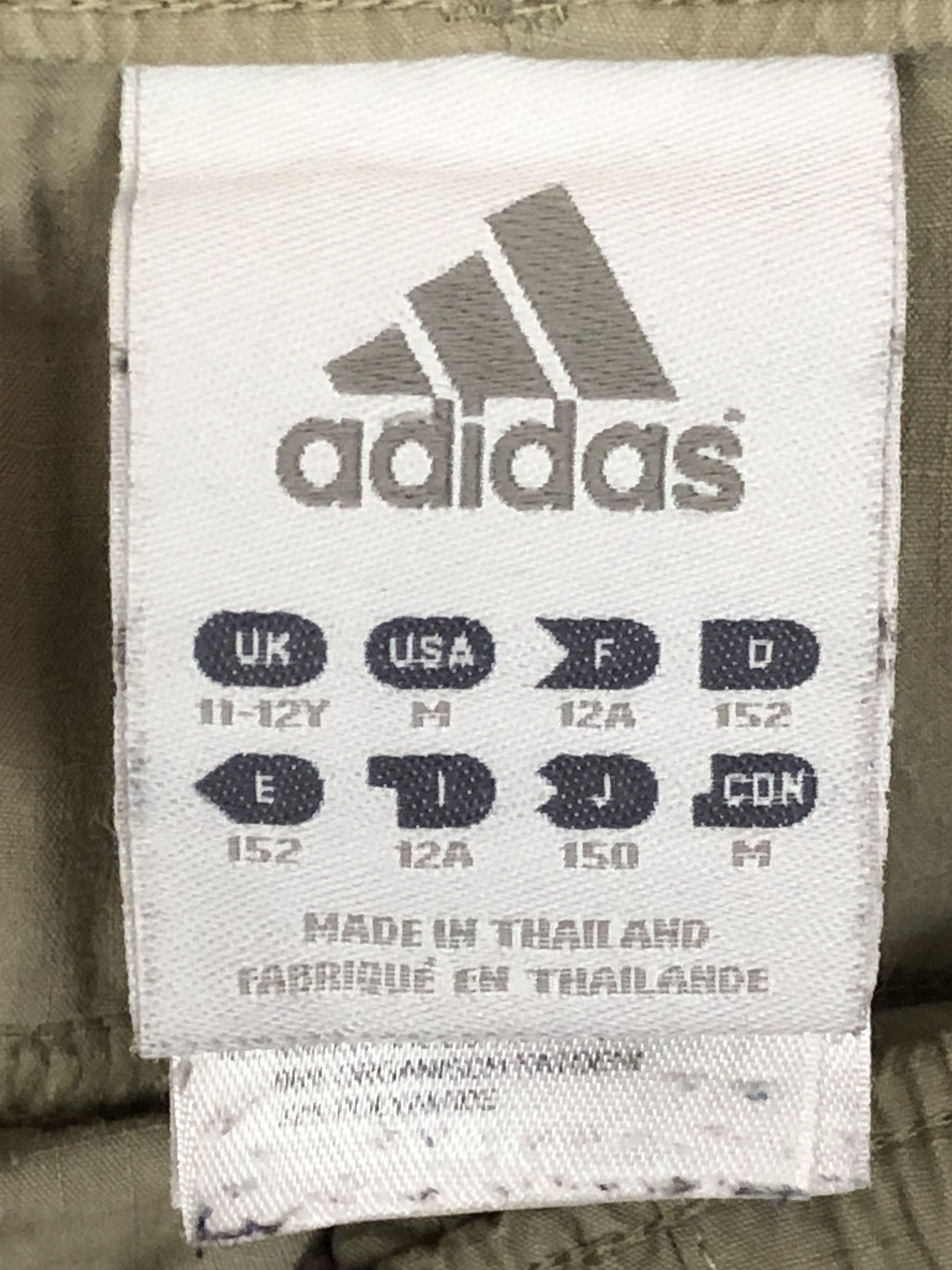 Adidas × Vintage Adidas Vintage Men's Kids Cargo Shorts - 11-12Y Size US 26 / EU 42 - 4 Thumbnail