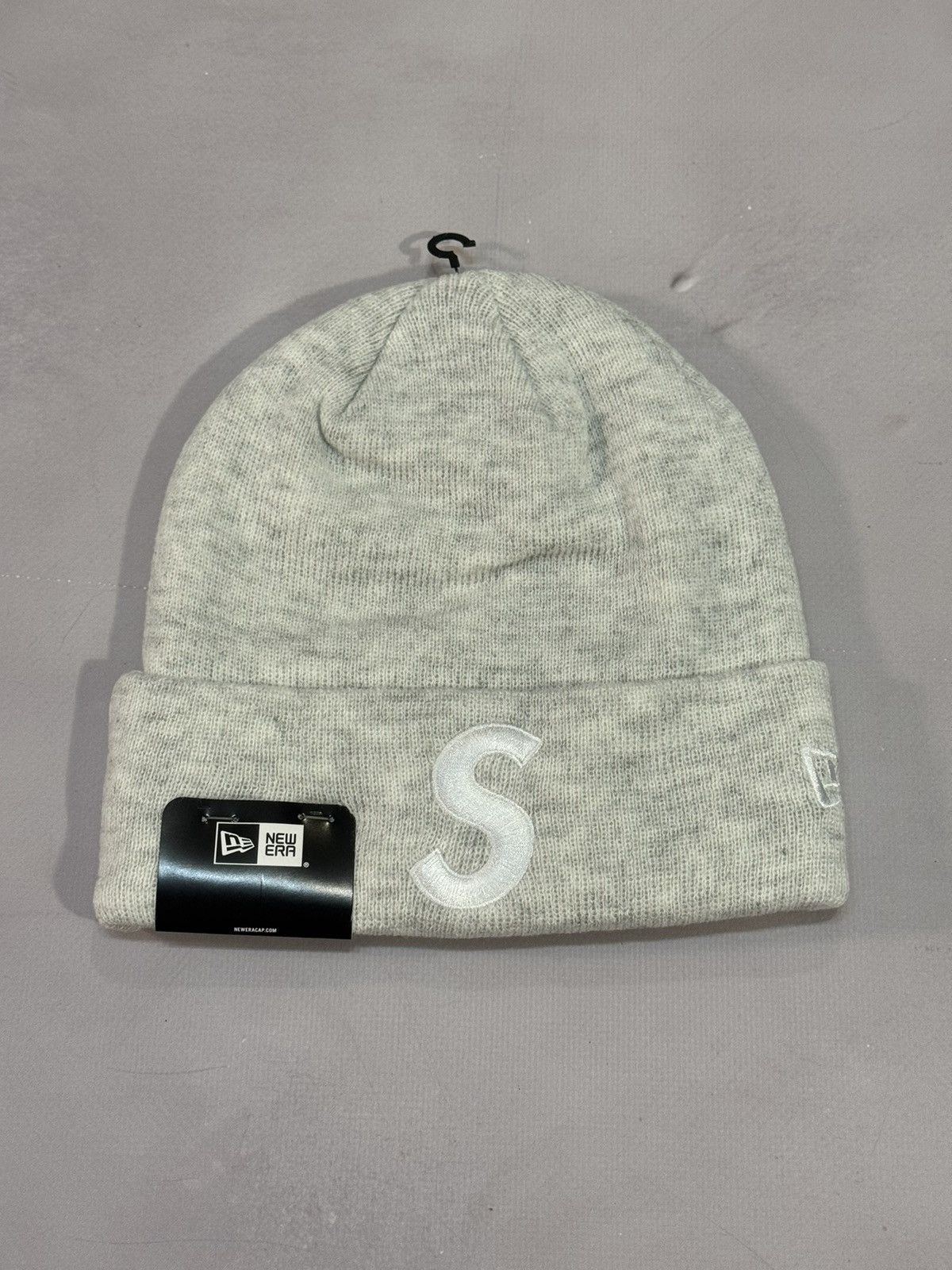 Supreme Fw24 Supreme S Logo Beanie(Grey/OS) Size ONE SIZE - 7 Thumbnail