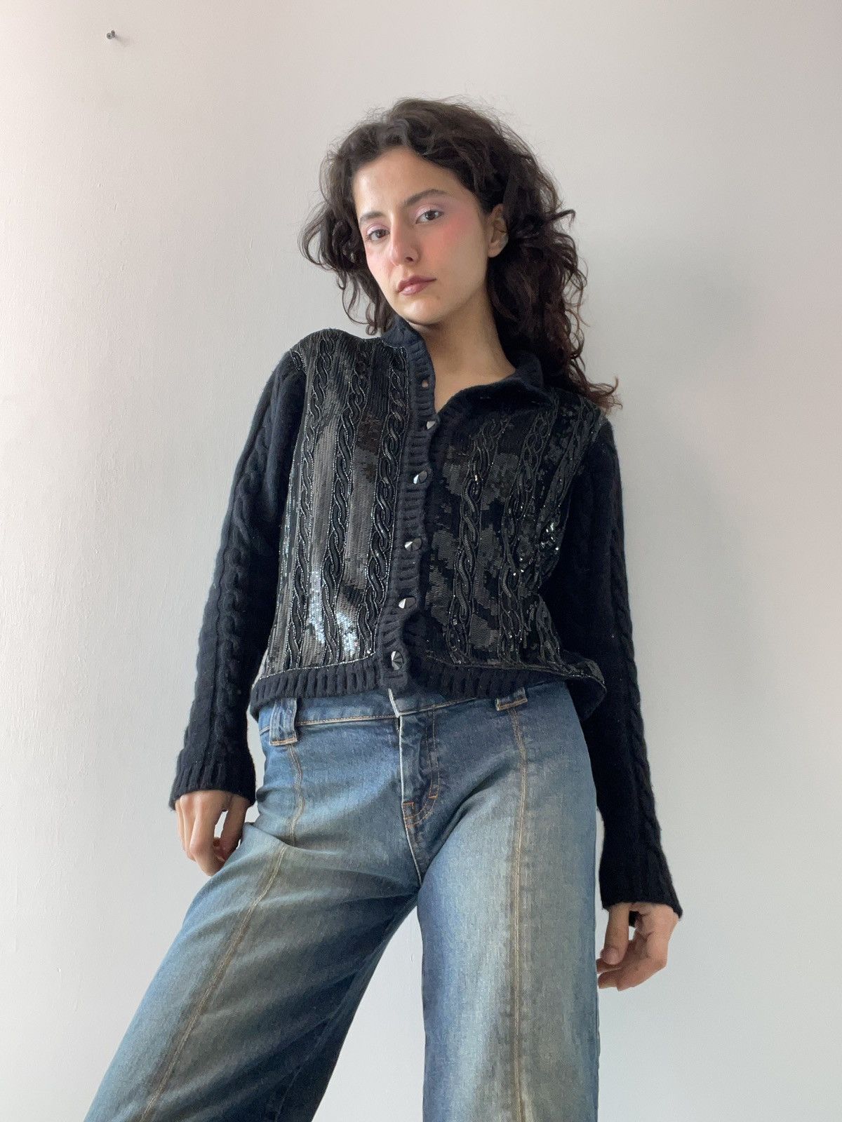 Italian kashmir cardigan