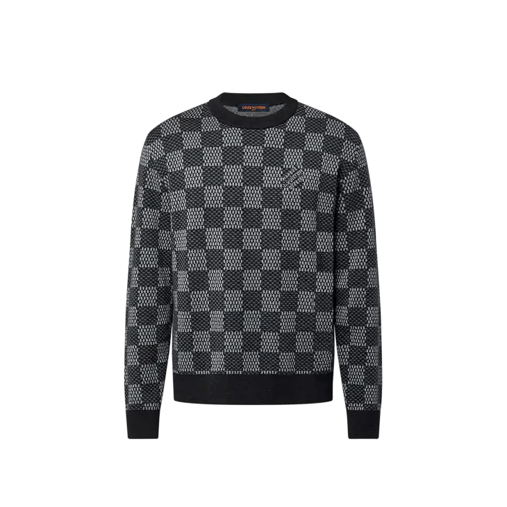 Louis Vuitton Damier Wool Crewneck Size US XS / EU 42 / 0 - 1 Thumbnail