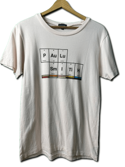 Designer × Paul Smith Paul Smith Jeans | Table of Elements Spelling T-Shirt Size US M / EU 48-50 / 2 - 1 Thumbnail
