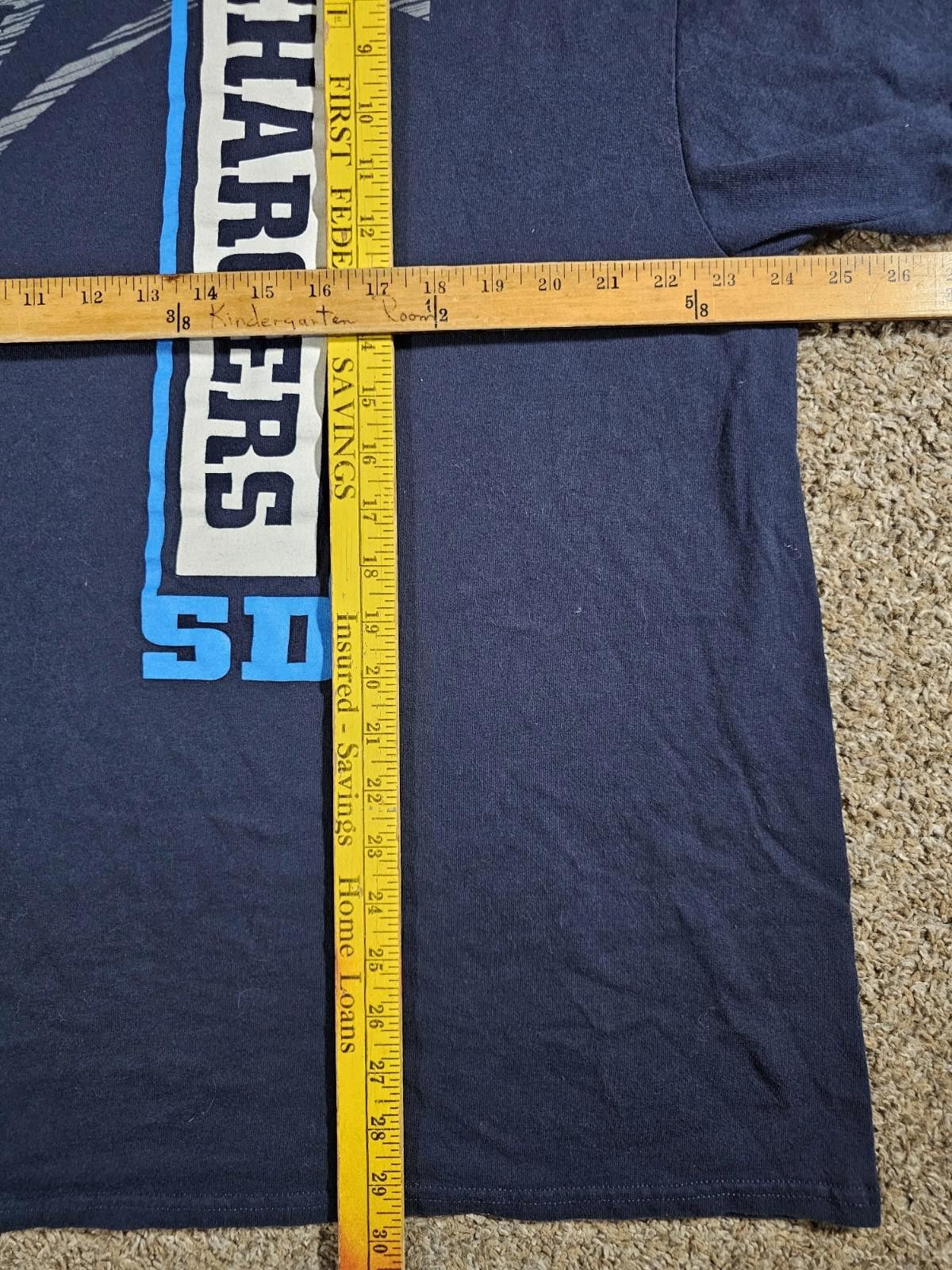 NFL NFL Team Apparel San Diego Chargers Shirt Men's Blue 2xl Size ONE SIZE - 4 Thumbnail