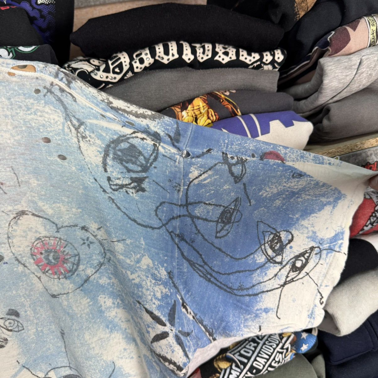 Band Tees × Vintage THE CURE 1992 WISH ALBUM WORLD TOUR ALL OVER PRINT T-SHIRT Size US XL / EU 56 / 4 - 14 Thumbnail