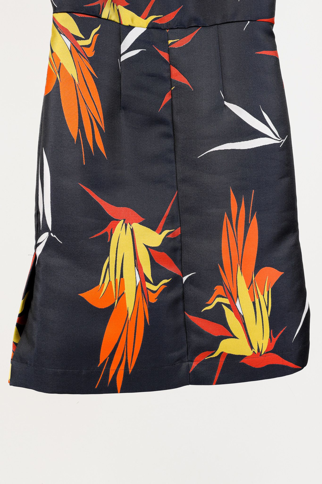Marni Marni Resort 2015 Light Navy Leaf-Jacquard Sleeveless Dress Size M / US 6-8 / IT 42-44 - 7 Thumbnail