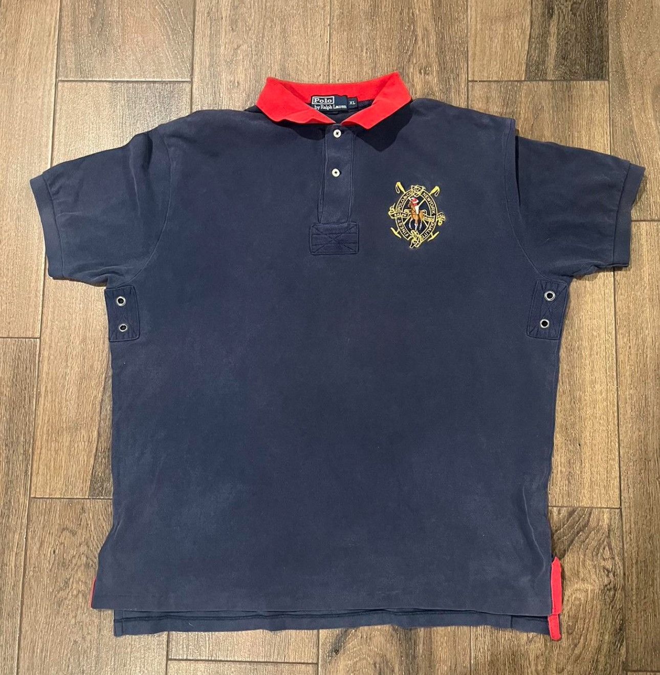 Polo Ralph Lauren × Ralph Lauren × Vintage Men’s Polo Ralph Lauren Pony Size XL New York Quality Polo Size US XL / EU 56 / 4 - 1 Thumbnail