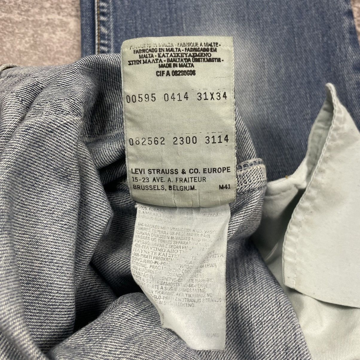 Levi's Vintage 90’s Levi’s 595 04 Denim Jeans Size US 31 - 15 Thumbnail