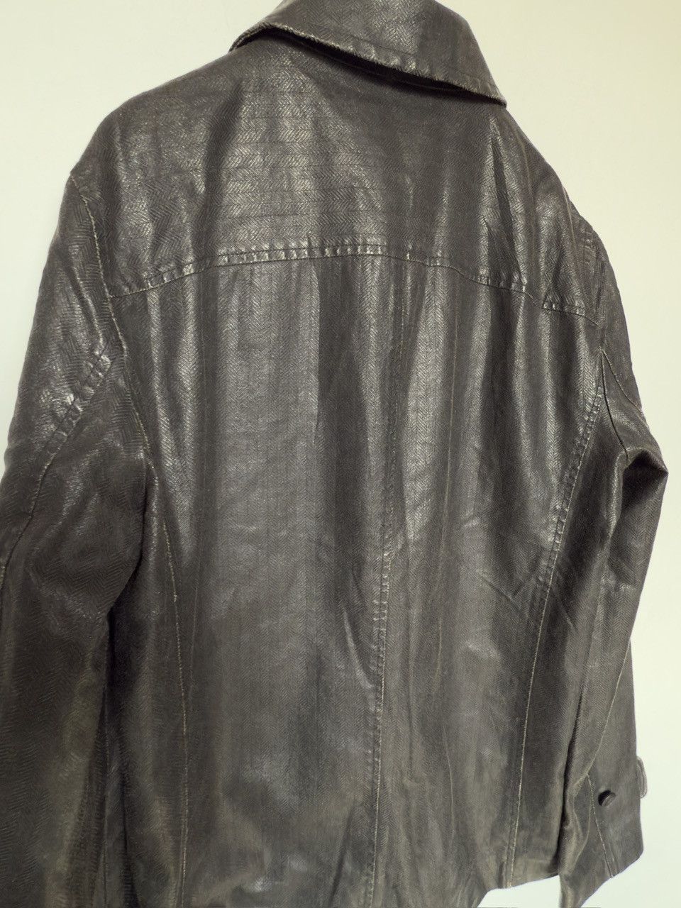 Armani 🔥 rare coat jacket waxed Armani Exchange size M Size US M / EU 48-50 / 2 - 8 Thumbnail