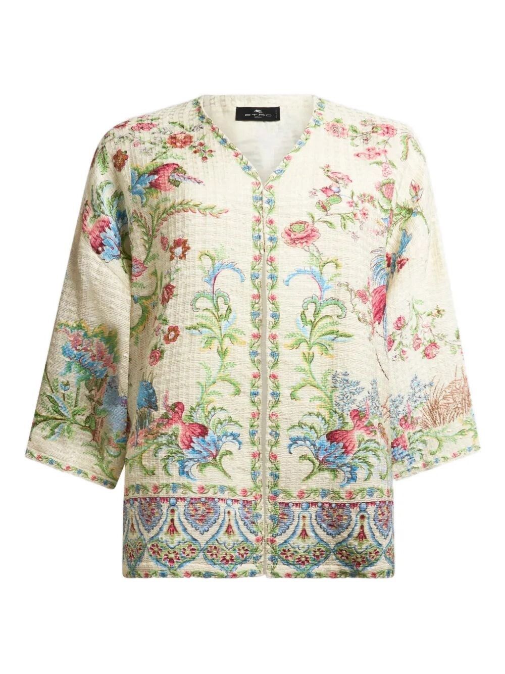 Etro `Kesa` Jacket With Side Slits Size M / US 6-8 / IT 42-44 - 1 Thumbnail