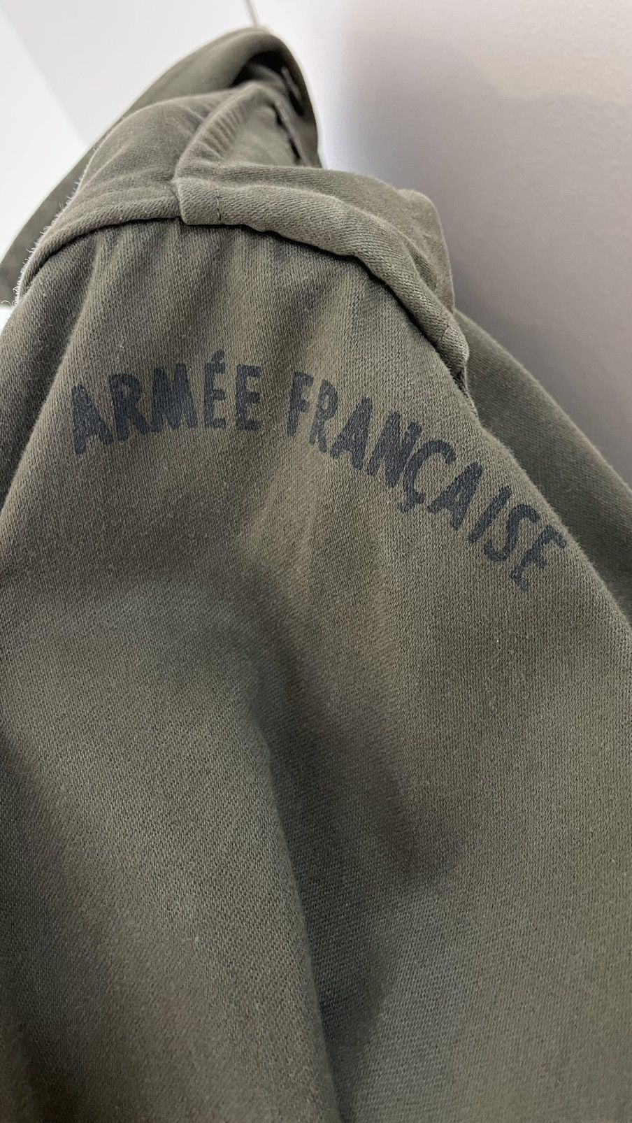 Vintage Vintage 1978 French Khaki Army Jacket Size US L / EU 52-54 / 3 - 4 Thumbnail