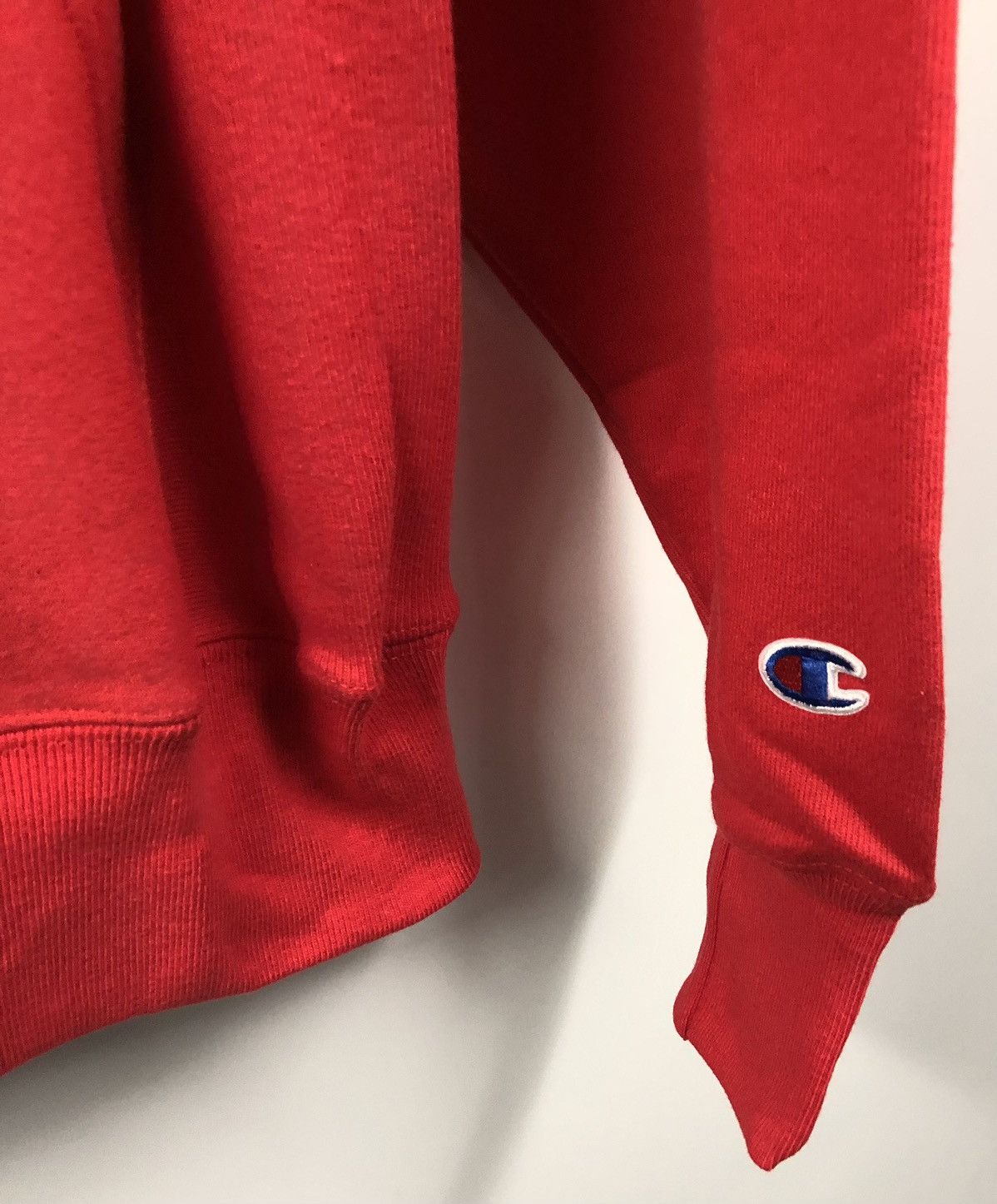 Champion Champion Reverse Weave Tiny Logo Red Hoodie Small Size US S / EU 44-46 / 1 - 4 Thumbnail