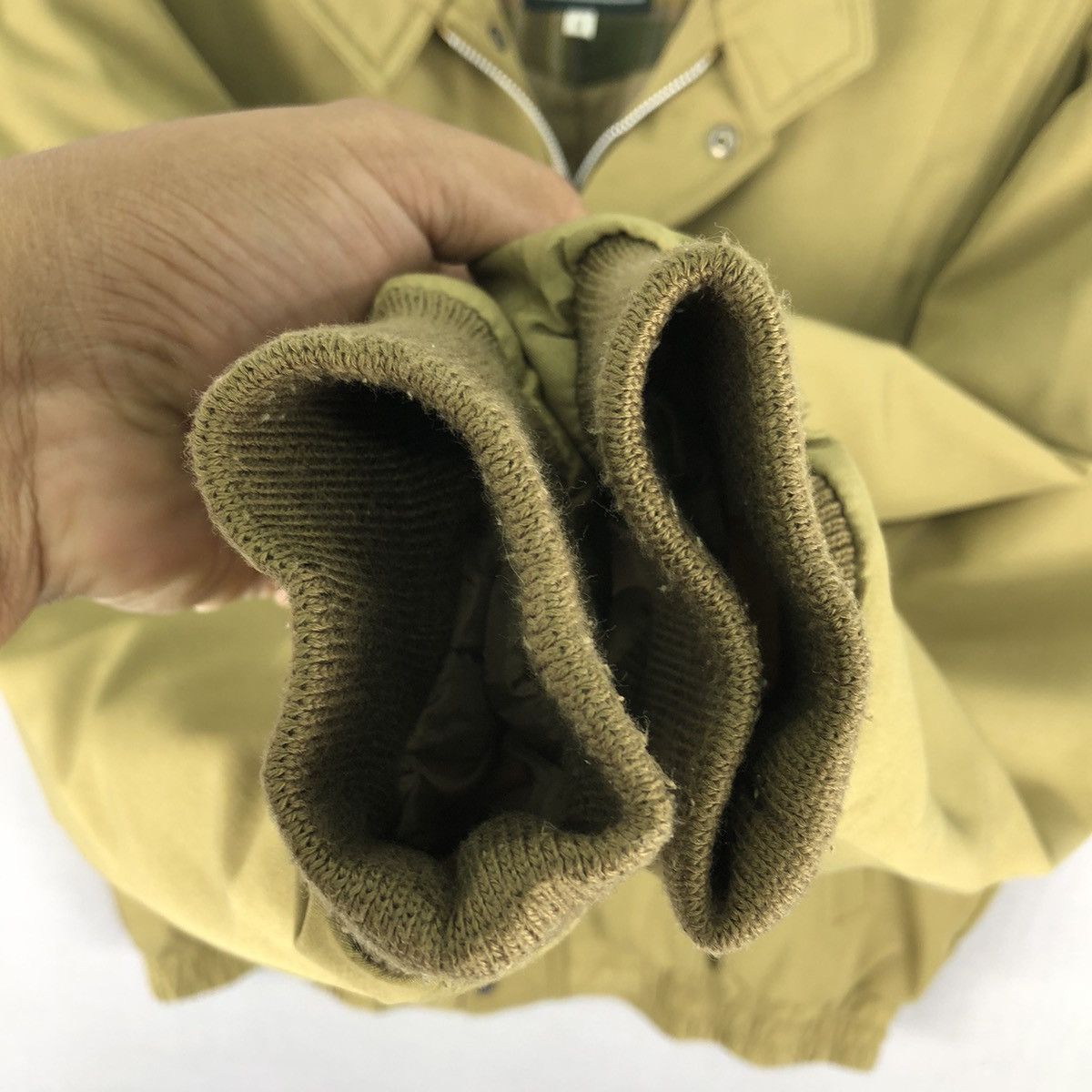 Japanese Brand Vintage 90's Casual Work Zipper Jacket Caramel by Sapperman Size US M / EU 48-50 / 2 - 12 Thumbnail