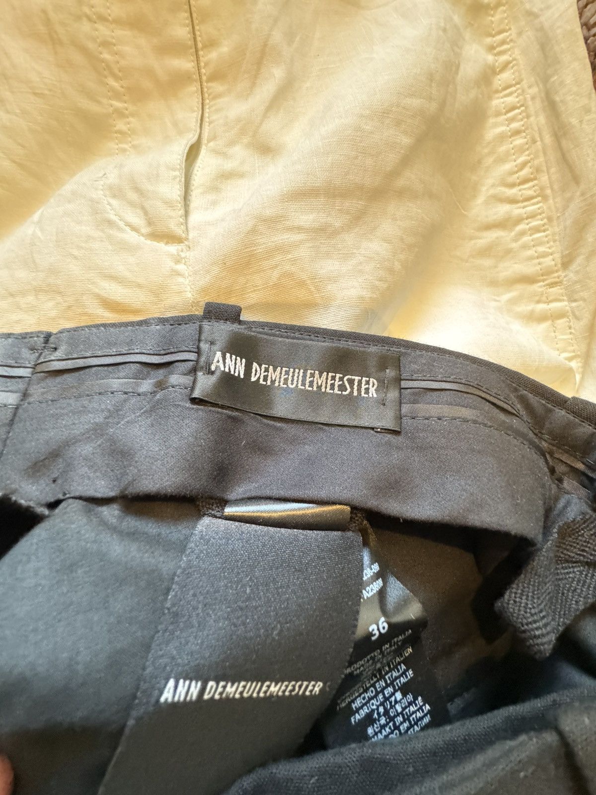 Ann Demeulemeester Ann Demeulemeester trousers FW23/24 Size 25" / US 0 / IT 36 - 5 Thumbnail