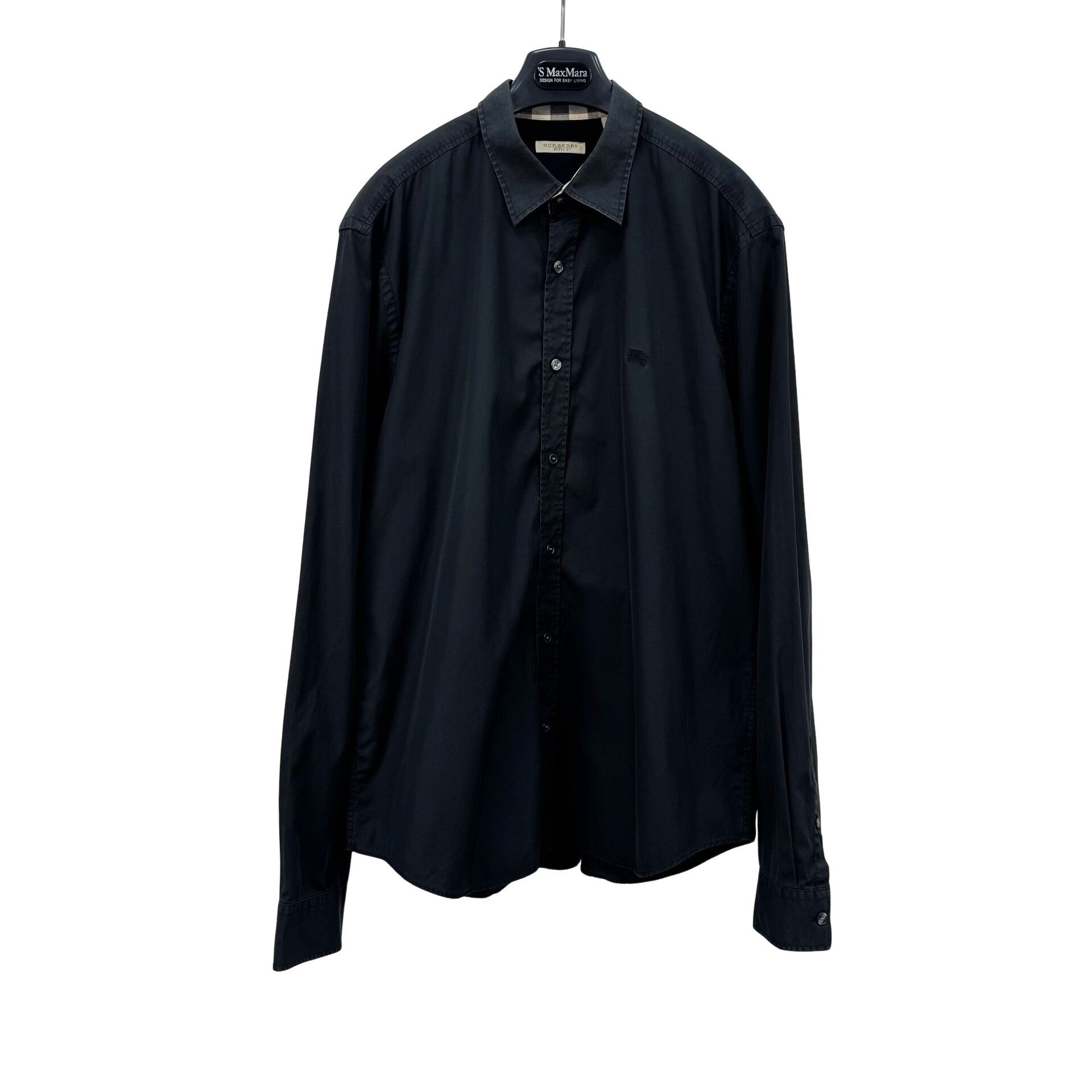 Burberry Burberry Embroidered Knight Check Shirt XXL Size US XXL / EU 58 / 5 - 1 Thumbnail
