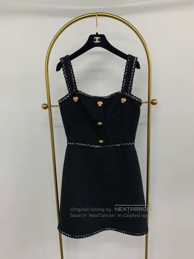 Alexander McQueen Alexander Mcqueen Black suspender dress Size S / US 4 / IT 40 - 1 Thumbnail
