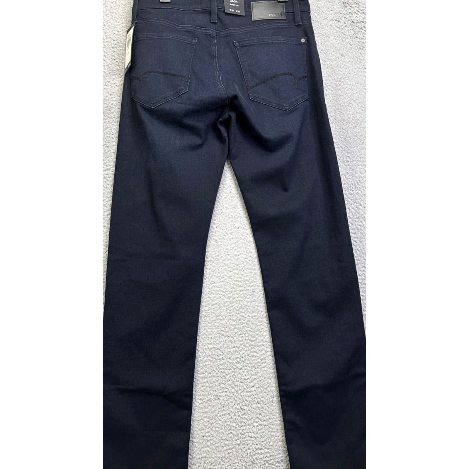 Mavi Mavi Zack Jeans Men 31X34 Blue Straight Leg Denim NEW Size US 31 - 4 Thumbnail