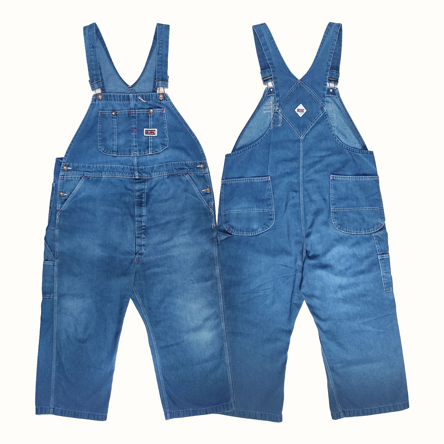 Big Mac Vintage 80s BIG MAC JC Penny Denim Overalls USA Dungaree Size US 44 / EU 60 - 1 Thumbnail