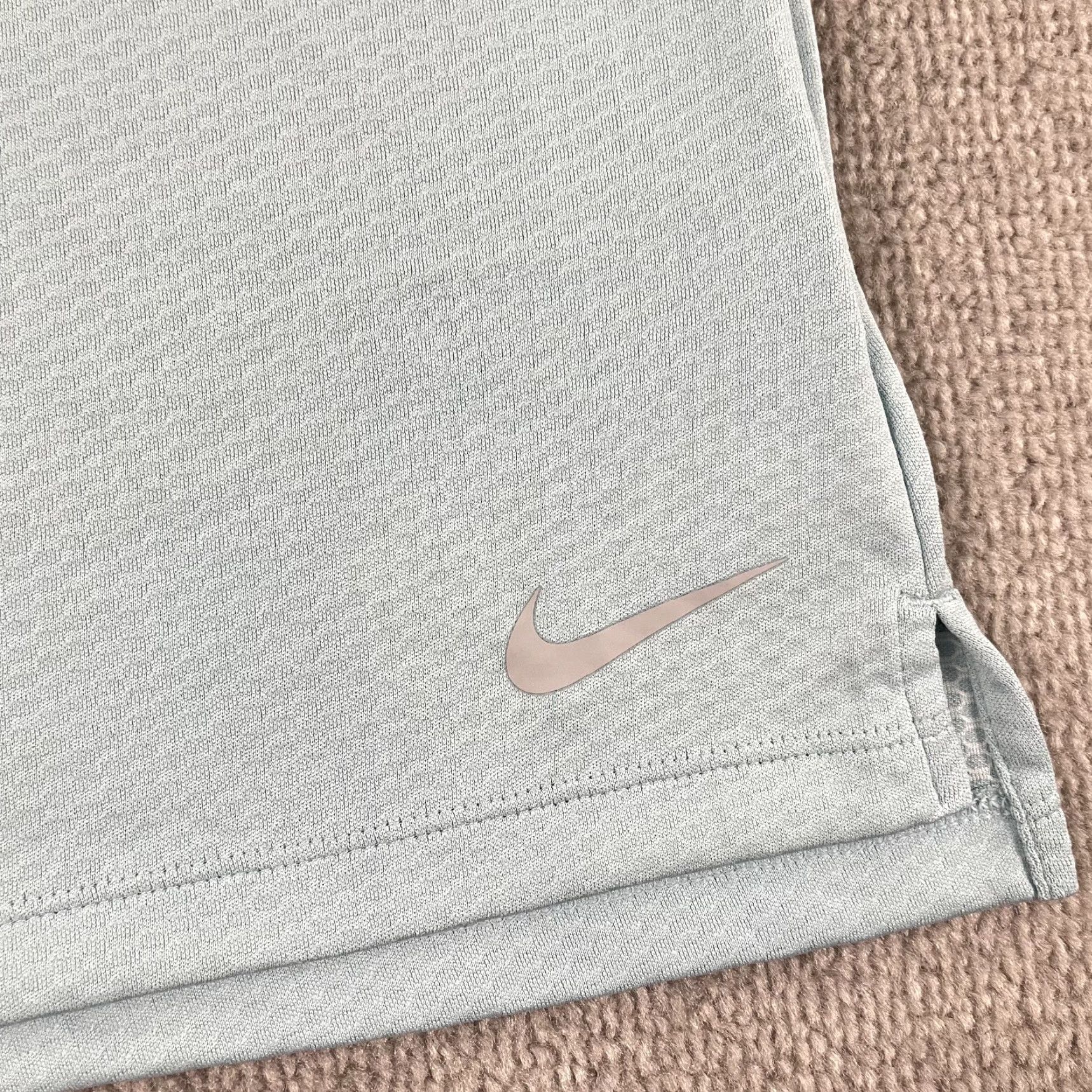 Nike NIKE Dri-Fit Golf Polo Shirt Womens XL Blue Sleeveless Zip Polo Casual Athletic, Shirt, Pullover, Classic Outdoor Sports, Golf, Tennis, Women Size XL / US 12-14 / IT 48-50 - 2 Thumbnail