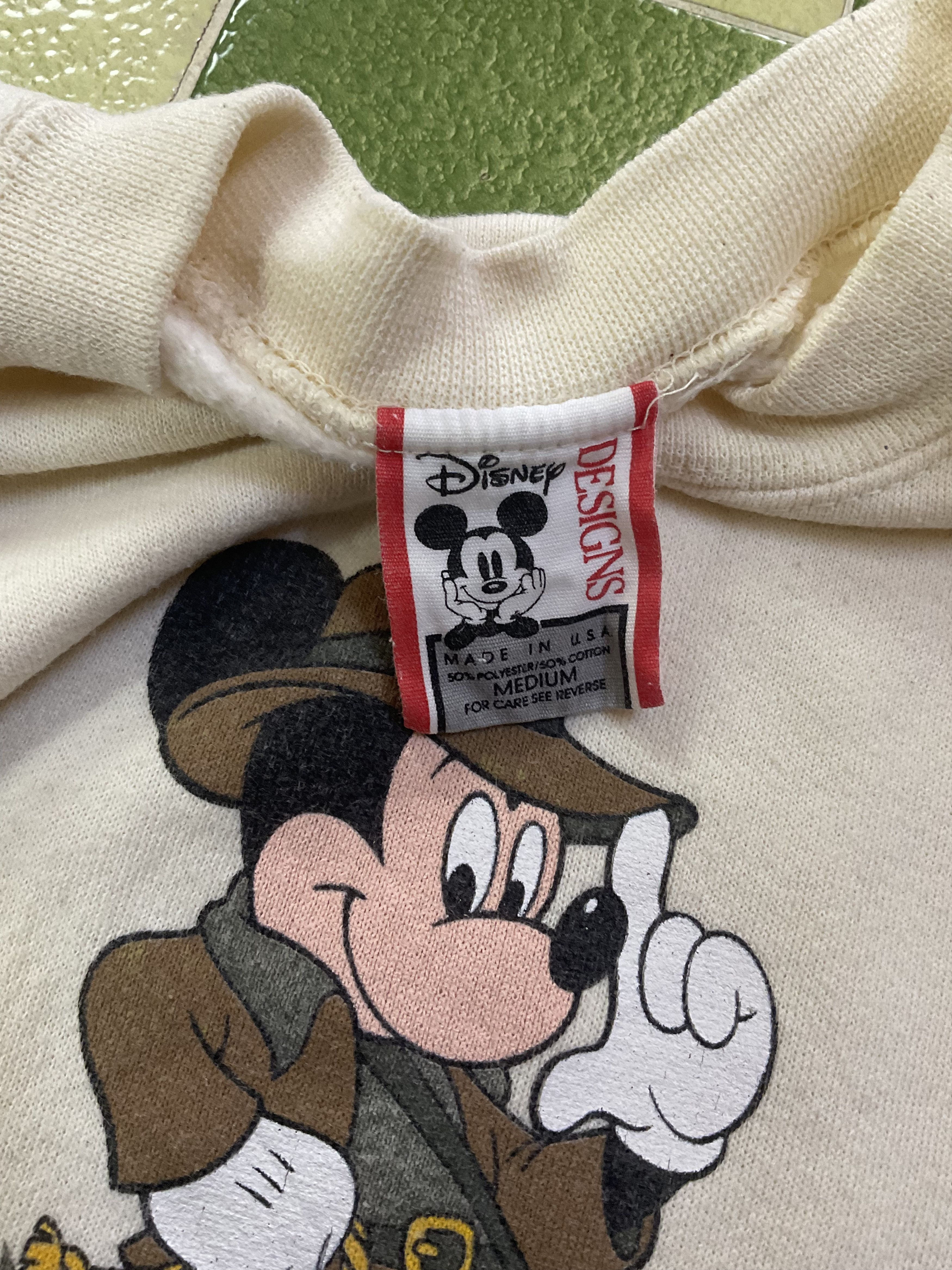 Disney Vintage 90s Mickey Mouse 40 Years of Adventures Sweatshirt M Size US M / EU 48-50 / 2 - 4 Thumbnail