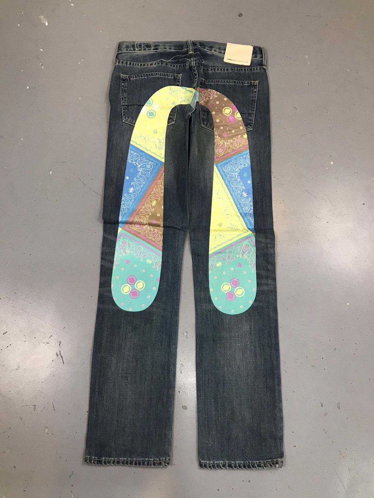 Japanese Brand × Vintage Vintage Evisu inspired crazy diecock denim Size US 30 / EU 46 - 1 Thumbnail