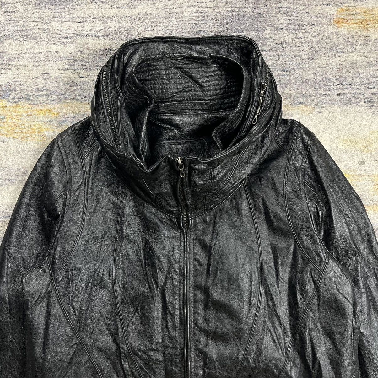 14th Addiction × Japanese Brand × Le Grande Bleu (L.G.B.) Goa Apocalypse gimmick bono leather jacket vkei style Size US L / EU 52-54 / 3 - 5 Thumbnail