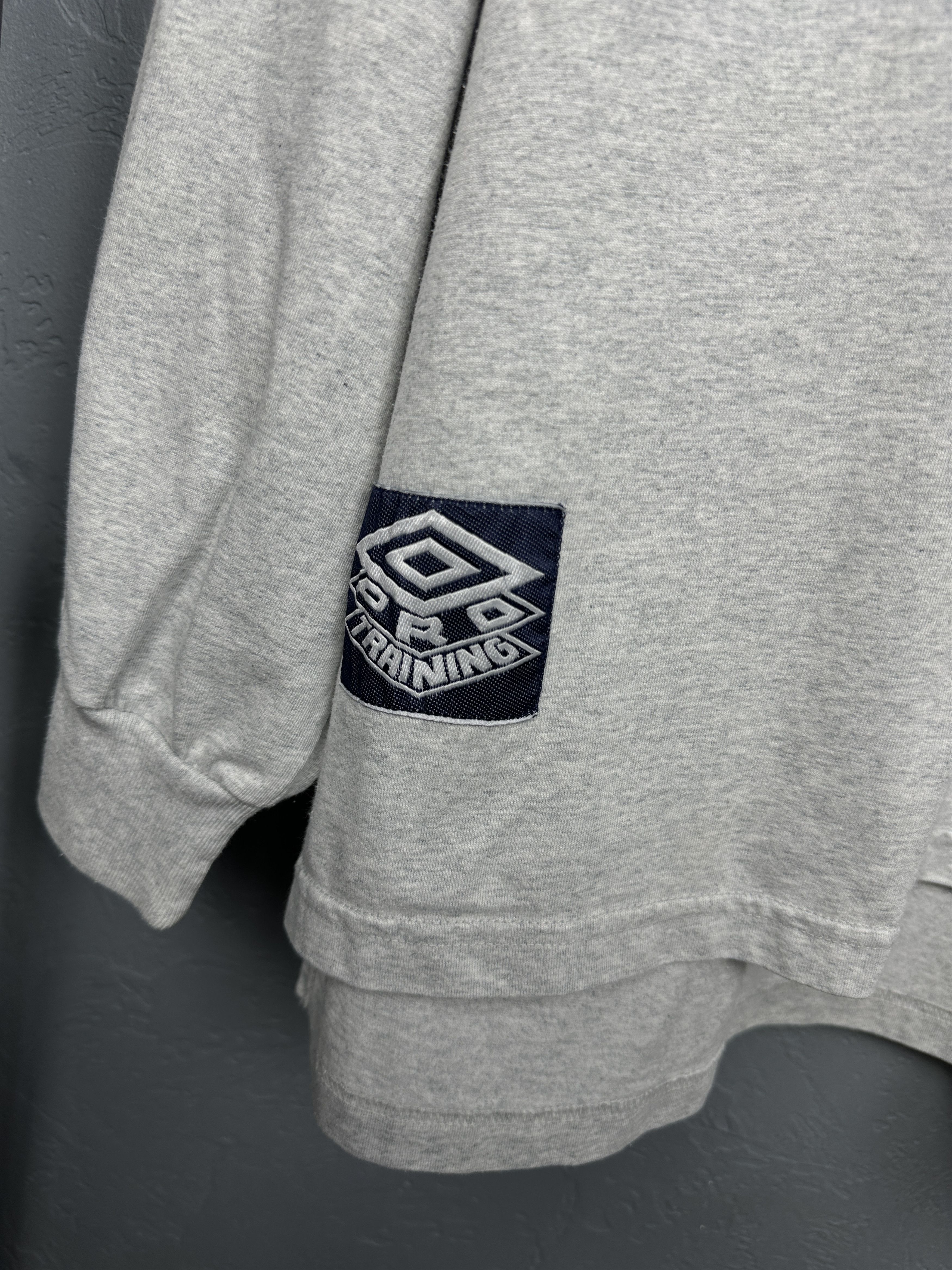 Umbro Umbro Pro Training 90s Vintage Mens Sweatshirt Size US L / EU 52-54 / 3 - 3 Thumbnail