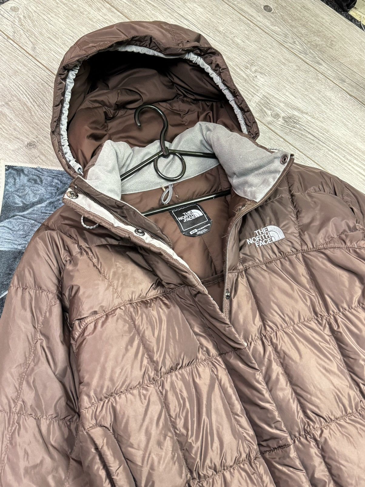 The North Face × Vintage The North Face Down Jacket Puffer Women’s Y2K Drill style Size M / US 6-8 / IT 42-44 - 12 Thumbnail