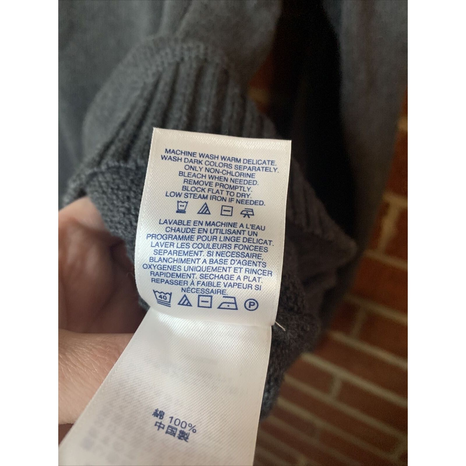 Lands' End Lands End Mens Drifter 1/4 Zip Pullover Gray Large Size US L / EU 52-54 / 3 - 7 Thumbnail