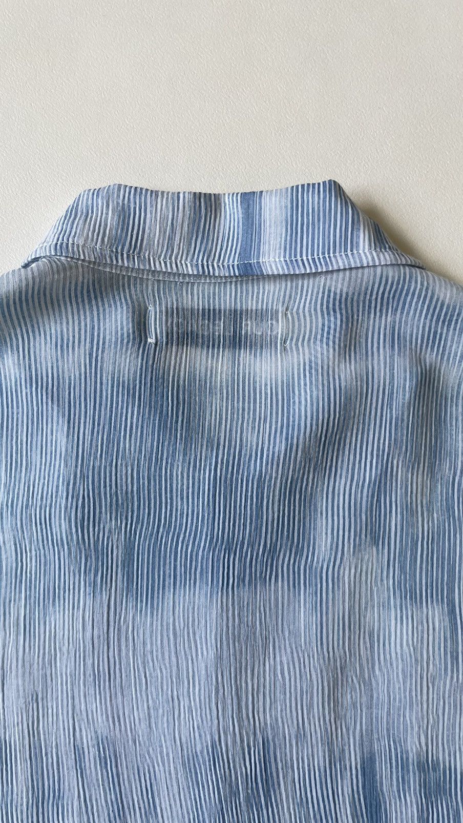 Our Legacy Light Blue Tie Dye Print ‘Box Shirt’ Size US M / EU 48-50 / 2 - 12 Thumbnail