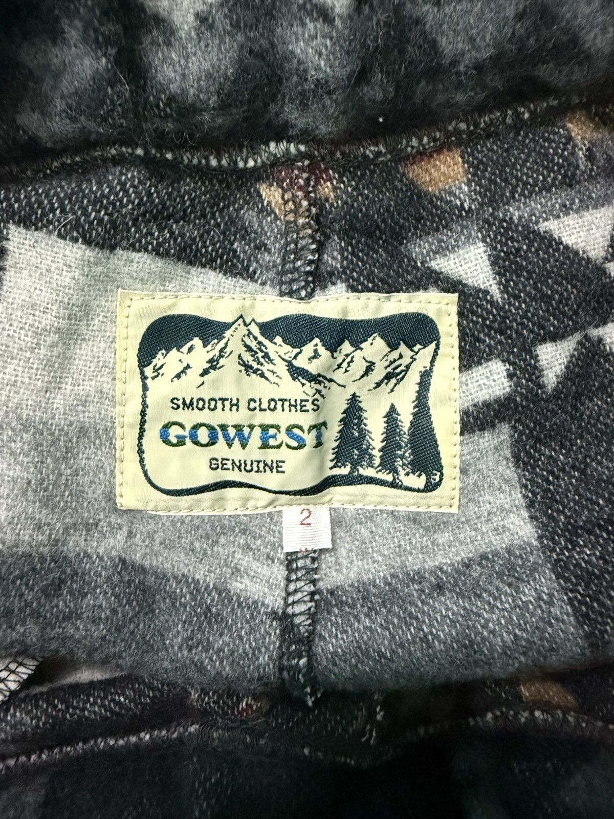 Vintage GOWEST NATIVE WOOL SHORT PANT Size US 33 - 10 Thumbnail