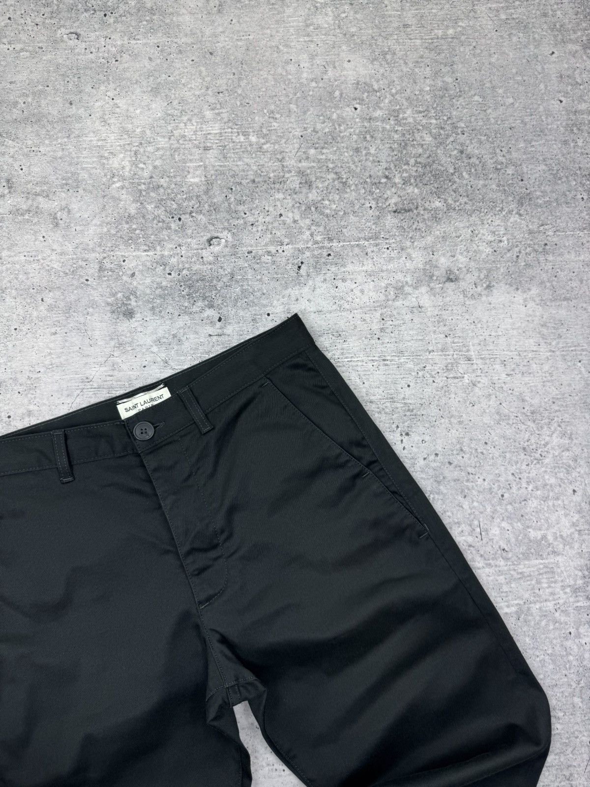Saint Laurent Paris Vintage Saint Laurent Paris Classic Cropped Pants Trousers Size US 30 / EU 46 - 9 Thumbnail