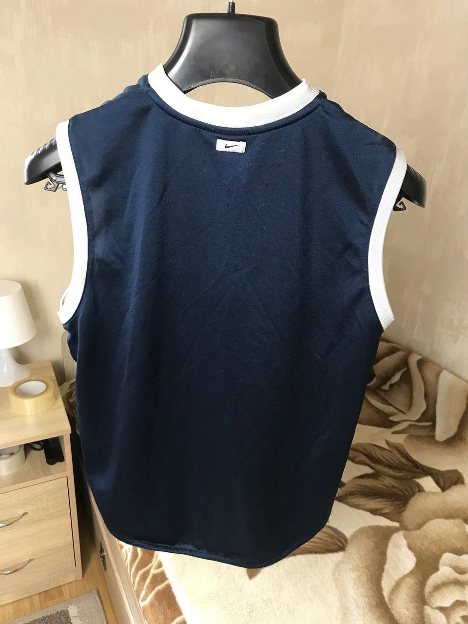 Vintage 🔥 90s Nike Tank T Shirt Vintage Sportswear Jersey Sleeveless Size US S / EU 44-46 / 1 - 7 Thumbnail