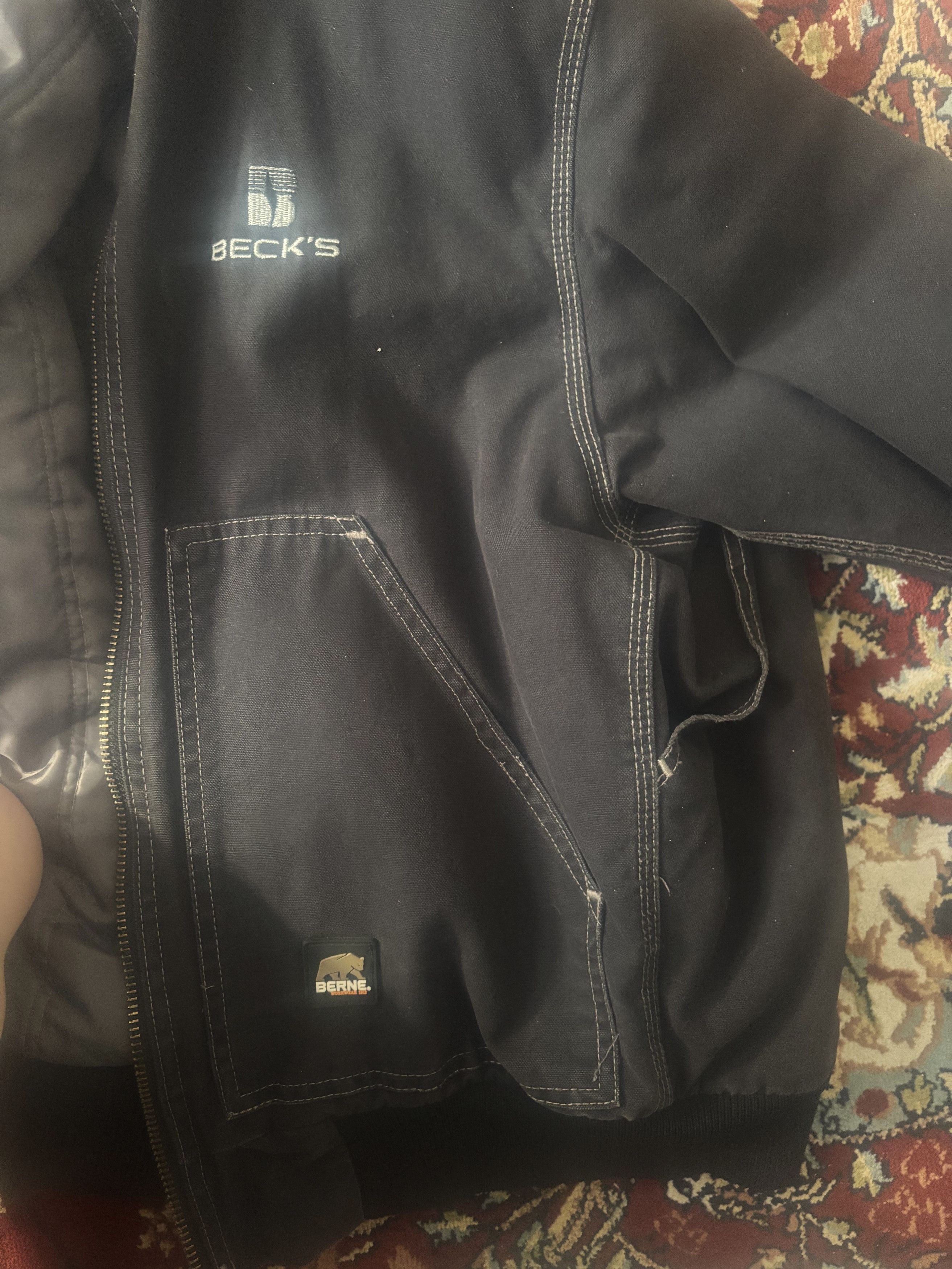 Other Berne HJ51 Heritage Duck Hooded Active Work Jacket Size US M / EU 48-50 / 2 - 2 Thumbnail