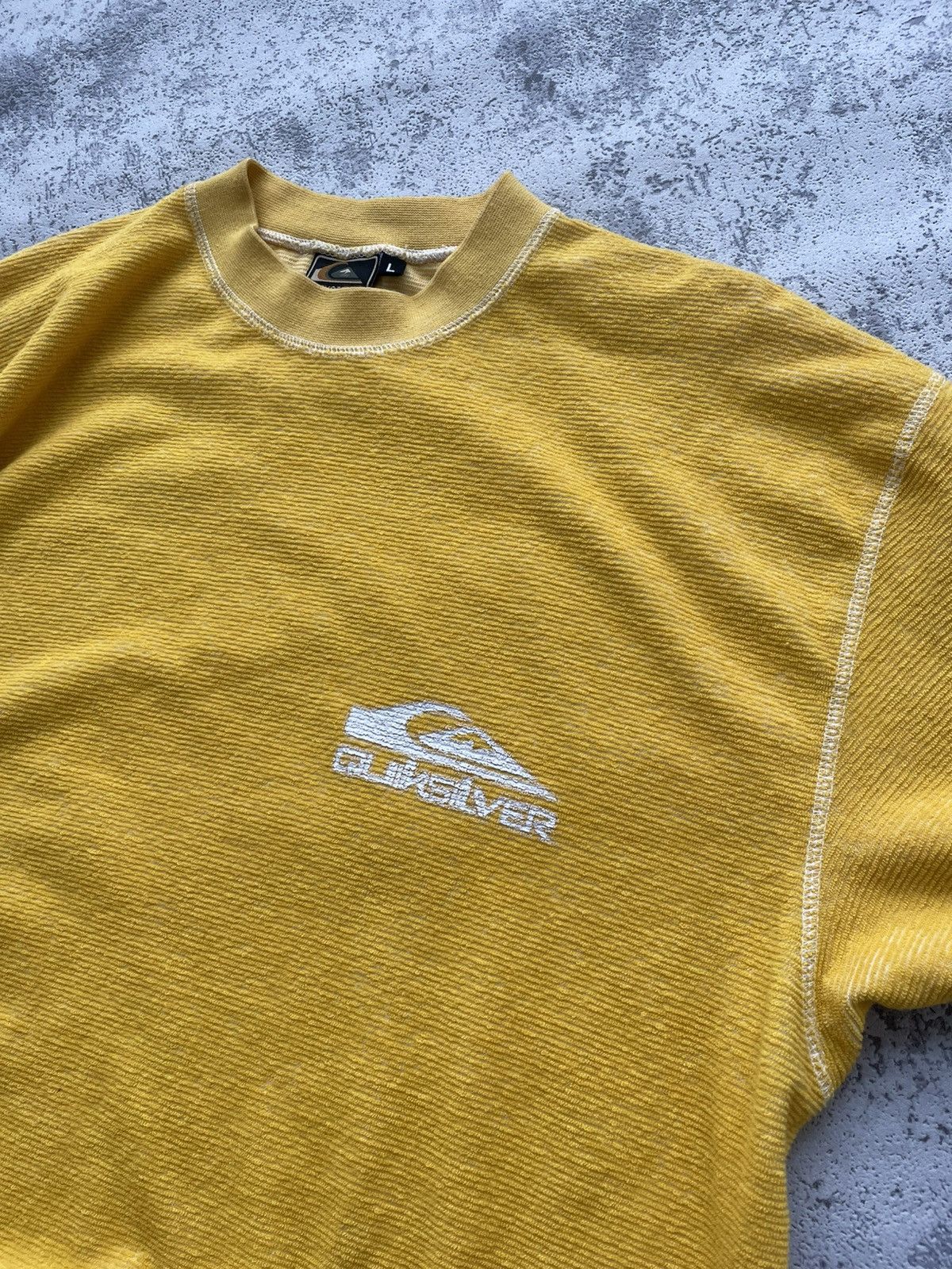Quiksilver × Vintage Vintage Quicksilver Surf Big Logo Sweatshirt Size US L / EU 52-54 / 3 - 7 Thumbnail