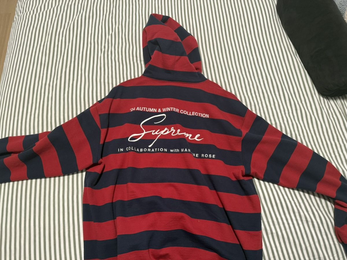 Martine Rose × Supreme Supreme x Martine Rose Red Hoodie XXL Size US XXL / EU 58 / 5 - 2 Thumbnail