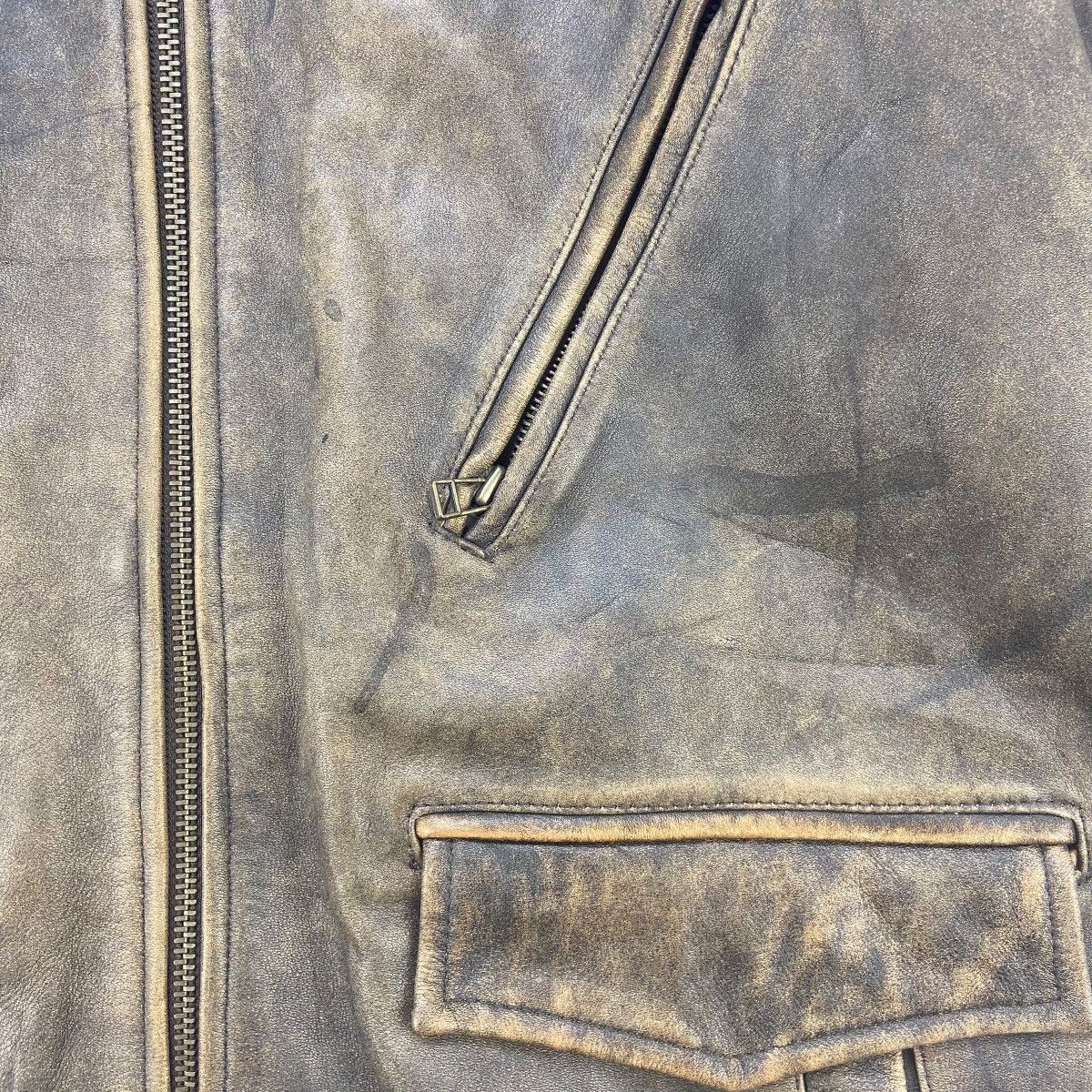 Genuine Leather Vtg 80s Midcoast International Original American Trade Mark Size US M / EU 48-50 / 2 - 10 Thumbnail
