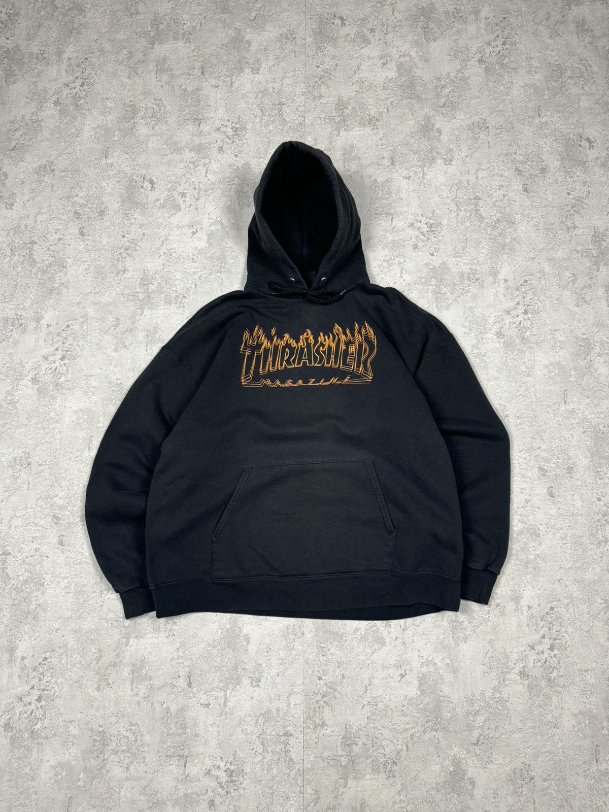 Thrasher Vintage Thrasher Hoodie Big Logo Size L Size US L / EU 52-54 / 3 - 1 Thumbnail