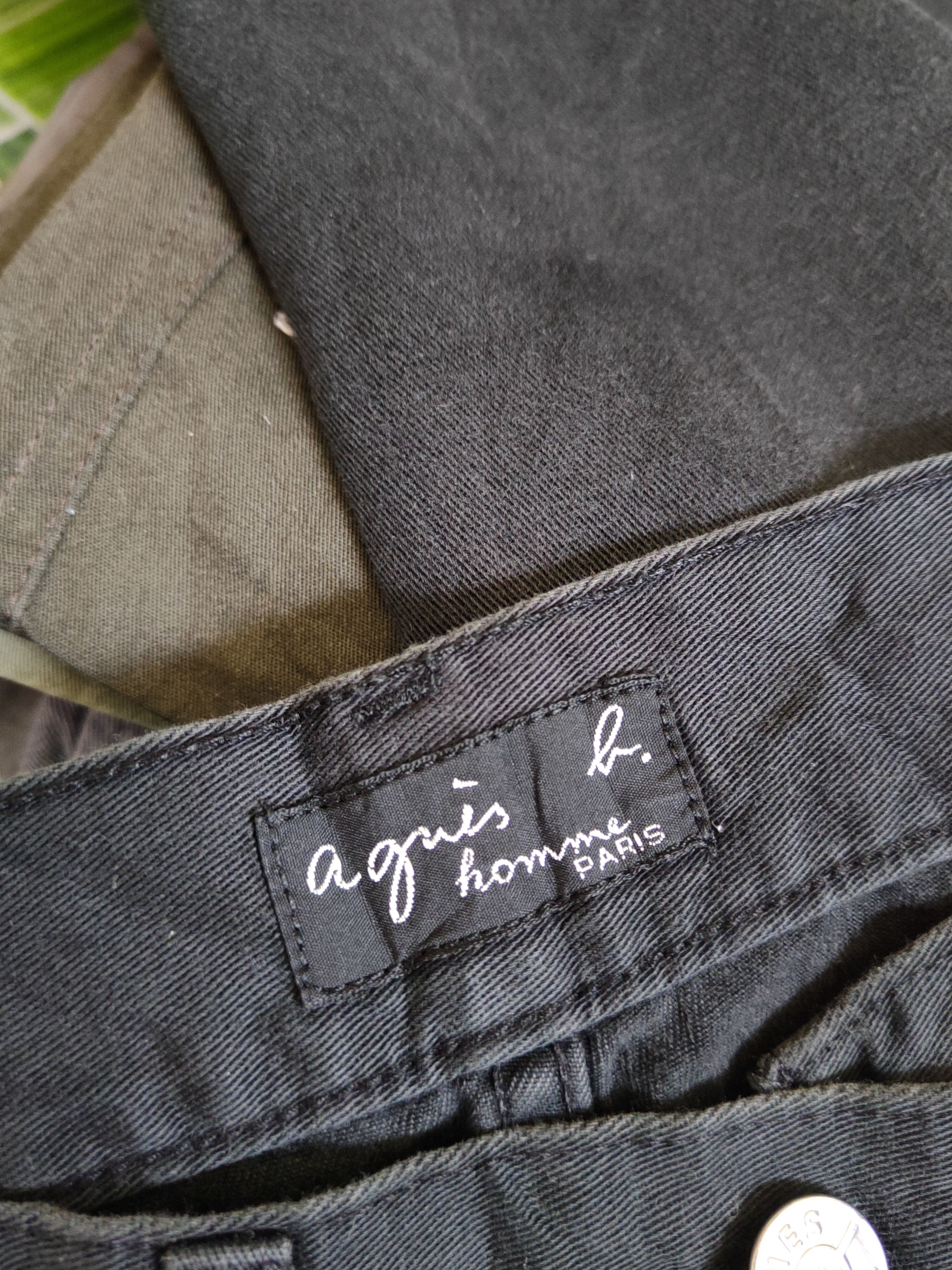 Japanese Brand × agnes b. Agnes B. Black Multipocket Ripped Casual Pants #S1400 Size US 30 / EU 46 - 16 Thumbnail