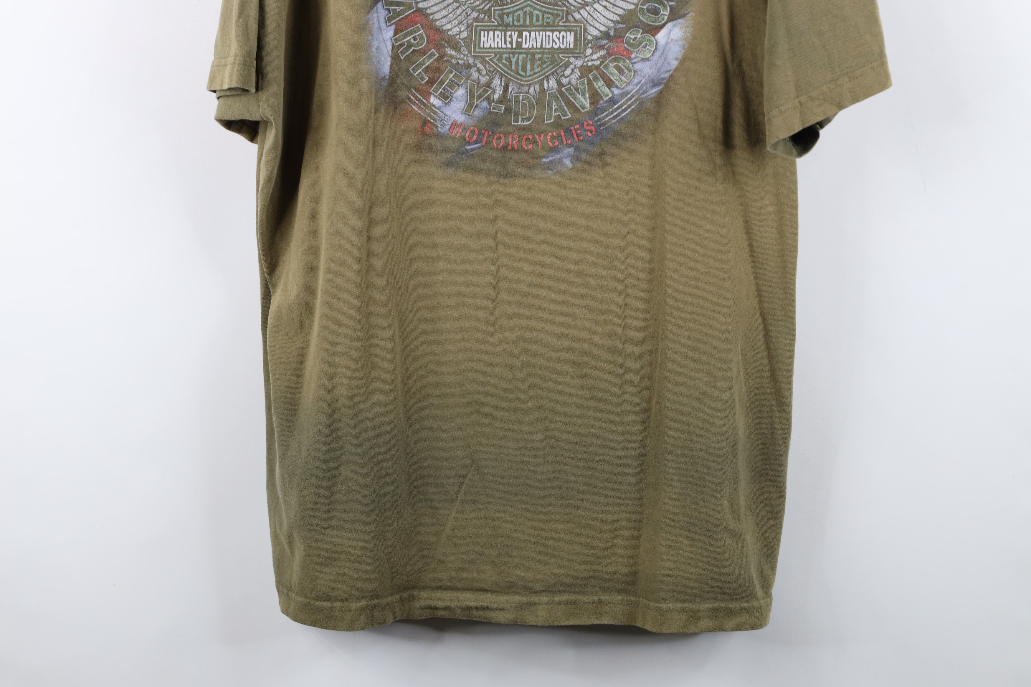 Harley Davidson Vintage Harley Davidson Spell Out Eagle Baltimore T-Shirt Size US XXL / EU 58 / 5 - 3 Thumbnail