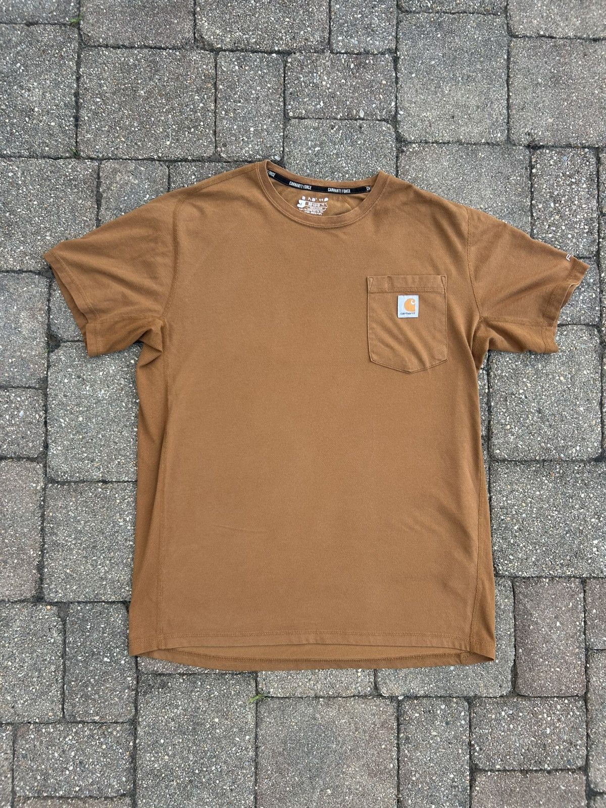 Carhartt Vintage brown carhartt t shirt Size US M / EU 48-50 / 2 - 2 Thumbnail