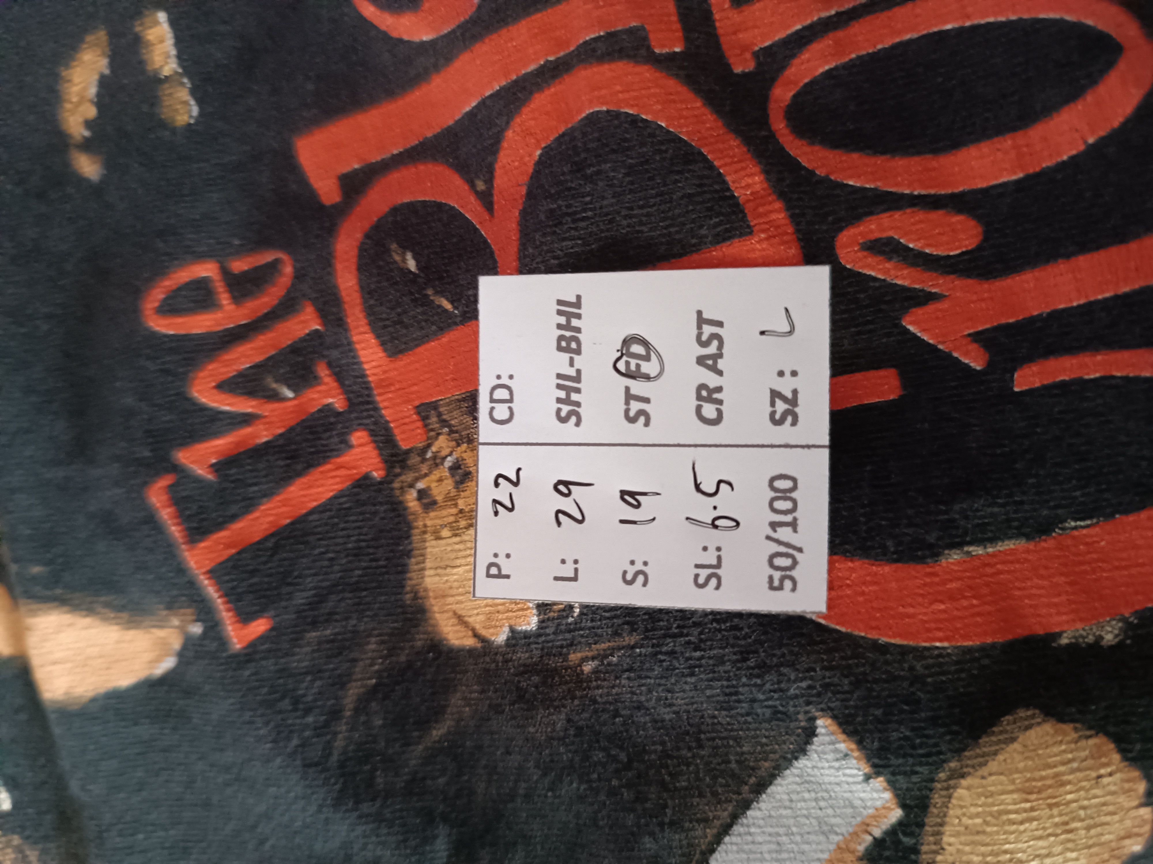 Vintage VINTAGE 90'S THE BLACK CROWES WORLD TOUR OZZY ZEPPELIN ZZ Size US L / EU 52-54 / 3 - 21 Thumbnail
