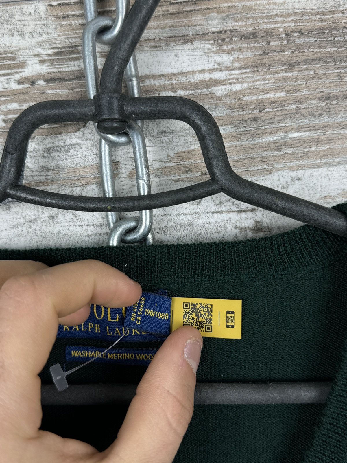 Polo Ralph Lauren × Vintage Mens Vintage Polo Ralph Lauren sweater luxury Size US XXL / EU 58 / 5 - 6 Thumbnail