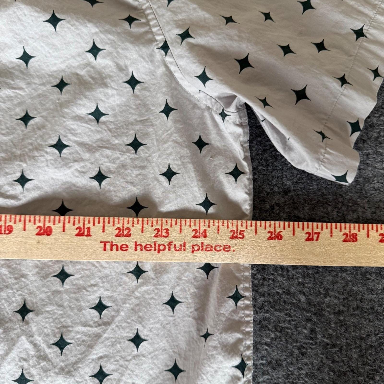 Other Bearbottom Shirt Mens 2XL Geometric Short Sleeve Button Up Size US XXL / EU 58 / 5 - 5 Thumbnail