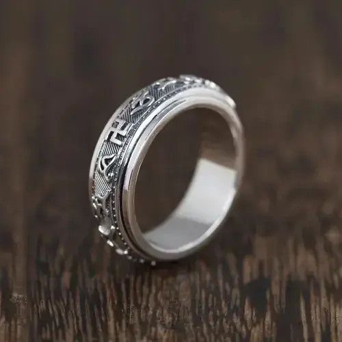 Jewelry × Vintage S925 Silver Ring Size ONE SIZE - 3 Thumbnail