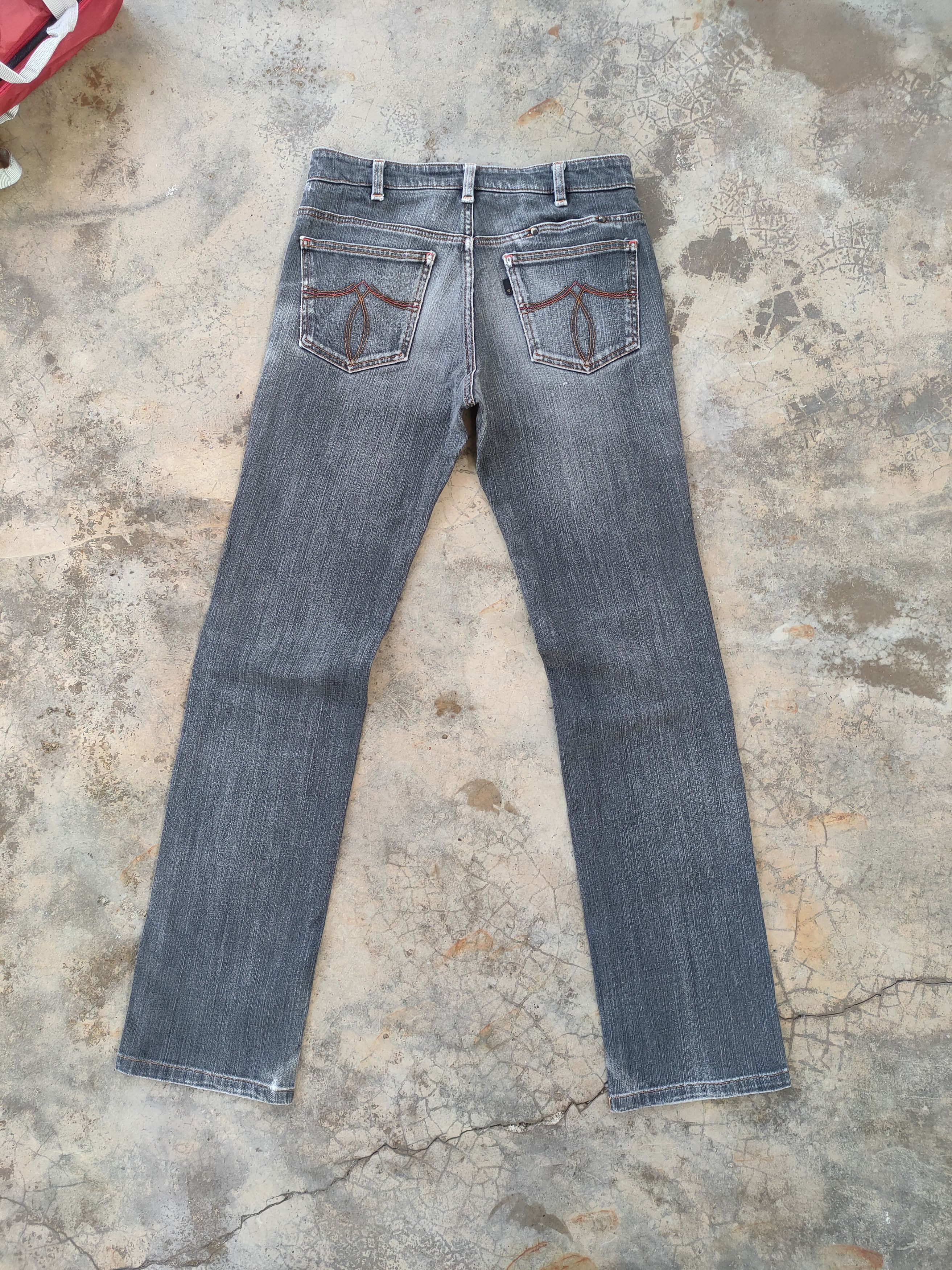 Japanese Brand × Jean × Vintage W30 VINTAGE JAPAN EC100 FADED BLACK JEANS DENIM PANTS Size US 30 / EU 46 - 10 Thumbnail